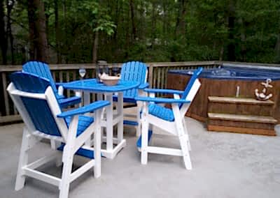 Bistro Chairs with Bistro Table
